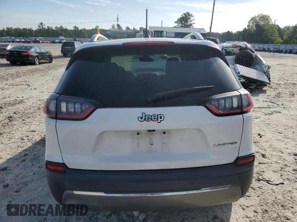 2020 Jeep Cherokee Limited with VIN 1C4PJLDB1LD564925, listed as a Copart auction lot 56084435 with 119,735 mi miles and Salvage title. Bid and sale history available at DreamBid. Image 6.