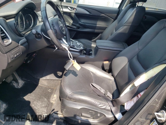 2020 Mazda CX-9 Touring with VIN JM3TCBCY3L0412801, listed as a Copart auction lot 63347355 with 110,374 mi miles and Salvage title. Bid and sale history available at DreamBid. Image 7.