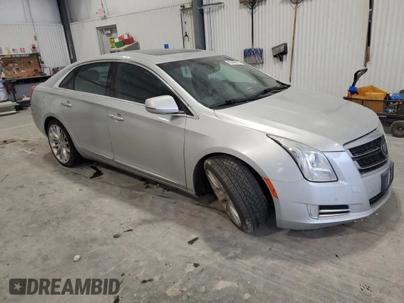 2014 Cadillac XTS Platinum with VIN 2G61W5S81E9194041, listed as a Copart auction lot 89409215 with 166,780 mi miles and Clean Title. Bid and sale history available at DreamBid. Image 4.