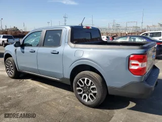 2024 Ford Maverick LARIAT with VIN 3FTTW8M38RRA42623, listed as a Copart auction lot 50053625 with 16,760 mi miles and Salvage Title. Bid and sale history available at carsss.com. Image 2.
