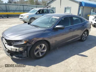 2020 Honda Insight EX with VIN 19XZE4F55LE010909, listed as a Copart auction lot 50604505 with 167,046 mi miles and Salvage Title. Bid and sale history available at DreamBid. Image 1.