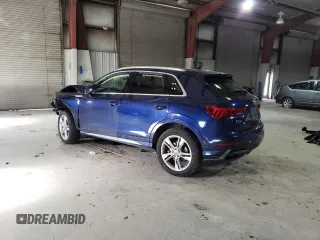 2021 Audi Q3 S line Premium with VIN WA1DECF30M1013931, listed as a Copart auction lot 40988023 with Not Provided miles. Bid and sale history available at carsss.com. Image 2.