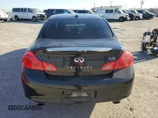 2011 Infiniti G25 Journey with VIN JN1DV6AP6BM830580, listed as a Copart auction lot 83351364 with 162,984 mi miles and Salvage Title. Bid and sale history available at DreamBid. Image 6.