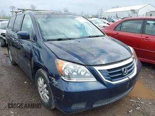2009 Honda Odyssey EX-L with VIN 5FNRL38629B024694, listed as a IAAI auction lot 41958258 with 209,009 mi miles. Bid and sale history available at carsss.com. Image 1.