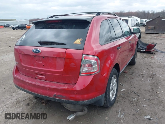 2010 Ford Edge SE with VIN 2FMDK3GC1ABA03174, listed as a IAAI auction lot 41853659 with 175,704 mi miles. Bid and sale history available at carsss.com. Image 4.