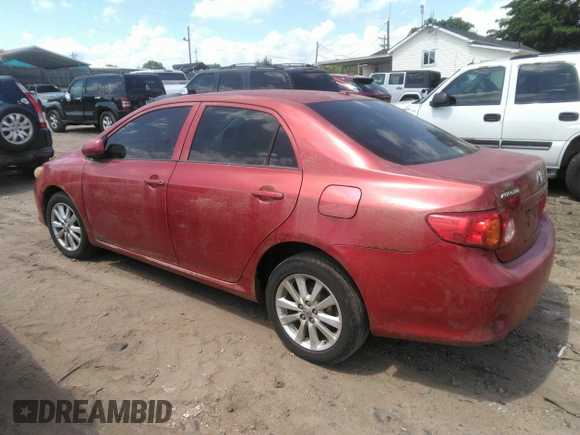 2009 Toyota Corolla with VIN JTDBL40EX9J039673, listed as a IAAI auction lot 42225733 with 167,167 mi miles and . Bid and sale history available at DreamBid. Image 3.