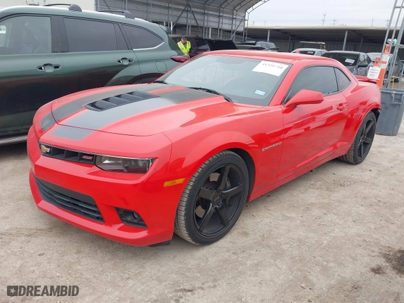 2015 Chevrolet Camaro SS with VIN 2G1FJ1EW6F9297521, listed as a IAAI auction lot 41321710 with 27,830 mi miles. Bid and sale history available at carsss.com. Image 17.