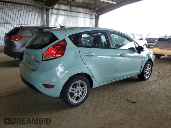 2018 Ford Fiesta SE with VIN 3FADP4EJ3JM114102, listed as a Copart auction lot 50839825 with 68,611 mi miles and Salvage Title. Bid and sale history available at carsss.com. Image 3.