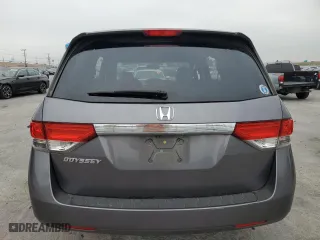 2014 Honda Odyssey EX with VIN 5FNRL5H43EB009531, listed as a Copart auction lot 53189965 with 74,820 mi miles and Salvage Title. Bid and sale history available at carsss.com. Image 6.