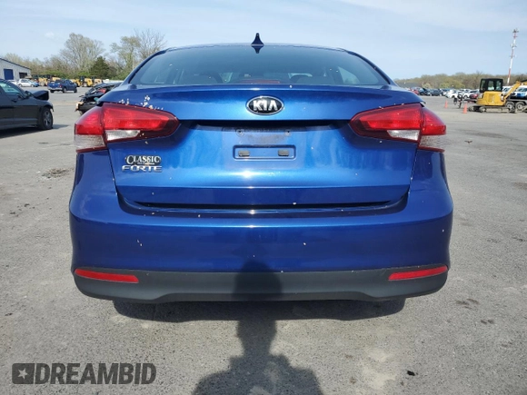 2017 Kia Forte LX with VIN 3KPFK4A73HE152252, listed as a Copart auction lot 53108165 with 96,656 mi miles and Salvage Title. Bid and sale history available at carsss.com. Image 6.