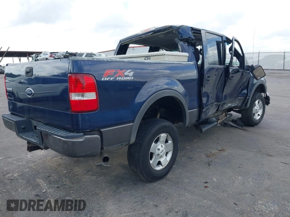 2004 Ford F-150 XLT with VIN 1FTPW14594KD65067, listed as a IAAI auction lot 41934671 with 209,573 mi miles and . Bid and sale history available at DreamBid. Image 4.