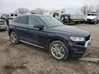 2018 Audi Q5 Premium Plus with VIN WA1BNAFY9J2216877, listed as a Copart auction lot 45960705 with 92,753 mi miles and Salvage Title. Bid and sale history available at carsss.com. Image 4.
