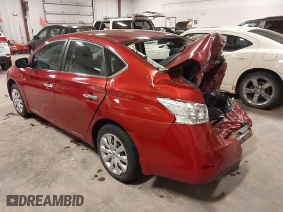 2014 Nissan Sentra S with VIN 3N1AB7AP6EY285452, listed as a IAAI auction lot 41514976 with 77,762 mi miles and . Bid and sale history available at carsss.com. Image 3.
