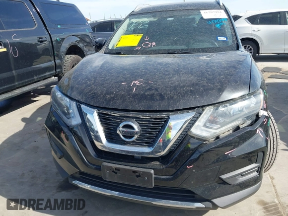 2017 Nissan Rogue SV with VIN KNMAT2MT9HP522348, listed as a IAAI auction lot 41797991 with 104,952 mi miles. Bid and sale history available at carsss.com. Image 13.