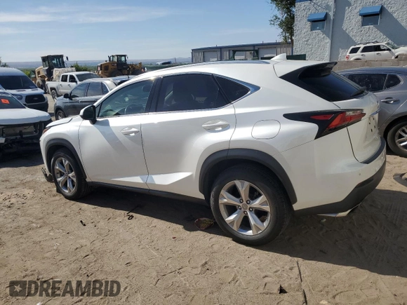 2017 Lexus NX 200t with VIN JTJBARBZ6H2141612, listed as a Copart auction lot 58217825 with 163,914 mi miles and Salvage title. Bid and sale history available at DreamBid. Image 2.