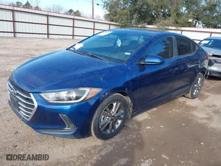 2017 Hyundai Elantra Limited with VIN 5NPD84LF2HH189735, listed as a IAAI auction lot 41398786 with 63,911 mi miles. Bid and sale history available at carsss.com. Image 22.