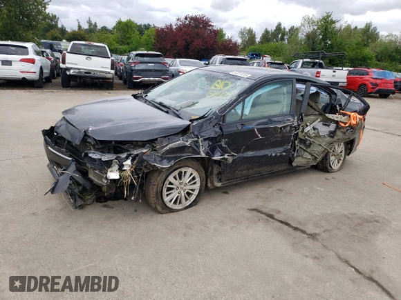 2018 Subaru Impreza Premium with VIN 4S3GKAD66J3605850, listed as a Copart auction lot 57211015 with Not provided miles and Salvage title. Bid and sale history available at DreamBid. Image 1.