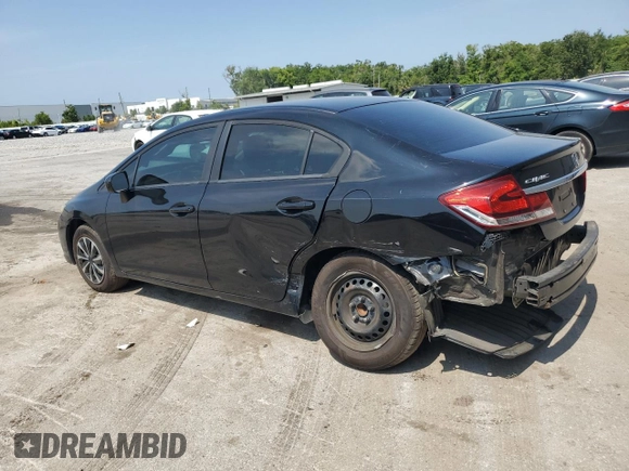 2014 Honda Civic LX z VIN 19XFB2F55EE266762, wystawiony jako Copart lot #56137175 z przebiegiem 147 026 mil mil oraz Szkoda całkowita • Salvage title. Historia ofert i sprzedaży dostępna na DreamBid. Obrazek 2.