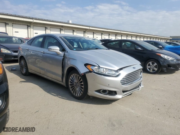 2013 Ford Fusion Titanium with VIN 3FA6P0K91DR102095, listed as a Copart auction lot 48535425 with 115,803 mi miles and Salvage Title. Bid and sale history available at carsss.com. Image 4.