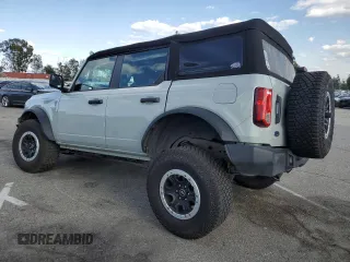 2023 Ford Bronco with VIN 1FMEE5DP6PLB28310, listed as a Copart auction lot 51830585 with 15,987 mi miles and Salvage Title. Bid and sale history available at carsss.com. Image 2.