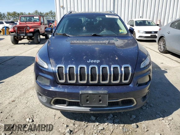 2014 Jeep Cherokee Limited with VIN 1C4PJLDB9EW155434, listed as a Copart auction lot 48760275 with 209,031 mi miles and Clean Title. Bid and sale history available at carsss.com. Image 5.