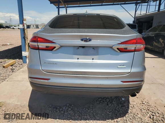2020 Ford Fusion SE with VIN 3FA6P0HD3LR127008, listed as a Copart auction lot 54830665 with 122,179 mi miles and Salvage title. Bid and sale history available at DreamBid. Image 6.