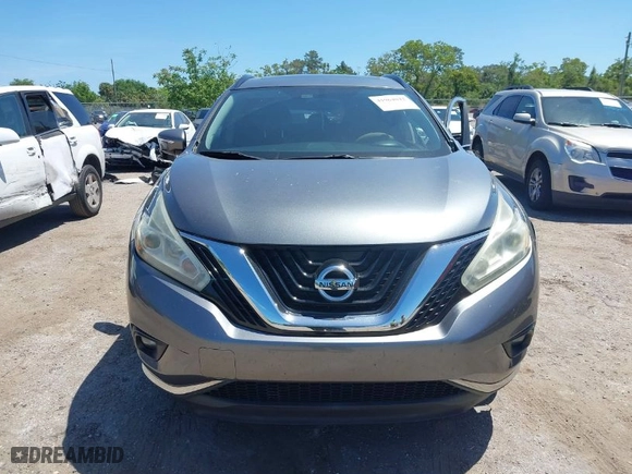 2015 Nissan Murano SL with VIN 5N1AZ2MG1FN281343, listed as a IAAI auction lot 41964042 with 127,146 mi miles. Bid and sale history available at carsss.com. Image 12.