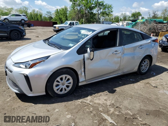 2022 Toyota Prius L Eco with VIN JTDKAMFU0N3176513, listed as a Copart auction lot 55253605 with 47,950 mi miles and Non Repairable. Bid and sale history available at DreamBid. Image 1.