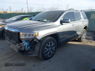2021 GMC Acadia SLE with VIN 1GKKNRLS4MZ235602, listed as a IAAI auction lot 41515177 with 55,467 mi miles. Bid and sale history available at carsss.com. Image 19.