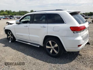 2015 Jeep Grand Cherokee Overland with VIN 1C4RJFCG6FC797653, listed as a Copart auction lot 65186695 with Not provided miles and Salvage title. Bid and sale history available at DreamBid. Image 2.