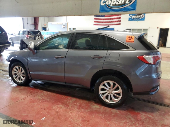 2017 Acura RDX w/Technology Pkg with VIN 5J8TB4H5XHL032299, listed as a Copart auction lot 44532754 with 0 mi miles and Salvage Title. Bid and sale history available at carsss.com. Image 2.