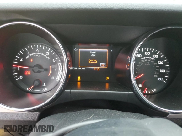 2016 Ford Mustang GT with VIN 1FA6P8CF9G5214847, listed as a Copart auction lot 61108705 with 54,137 mi miles and Salvage title. Bid and sale history available at DreamBid. Image 9.