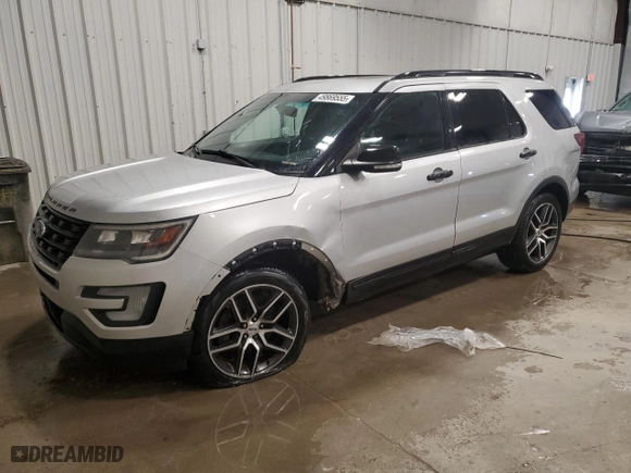2016 Ford Explorer Sport with VIN 1FM5K8GT7GGC13281, listed as a Copart auction lot 49869555 with 179,229 mi miles and Non Repairable. Bid and sale history available at carsss.com. Image 1.
