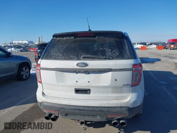 2014 Ford Police Interceptor Utility z VIN 1FM5K8ARXEGA33593, wystawiony jako IAAI lot #41342821 z przebiegiem 175 456 mil mil oraz . Historia ofert i sprzedaży dostępna na DreamBid. Obrazek 15.