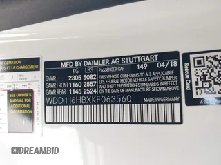 2019 Mercedes-Benz E 450 with VIN WDD1J6HBXKF063560, listed as a IAAI auction lot 42592354 with 47,893 mi miles and . Bid and sale history available at DreamBid. Image 9.