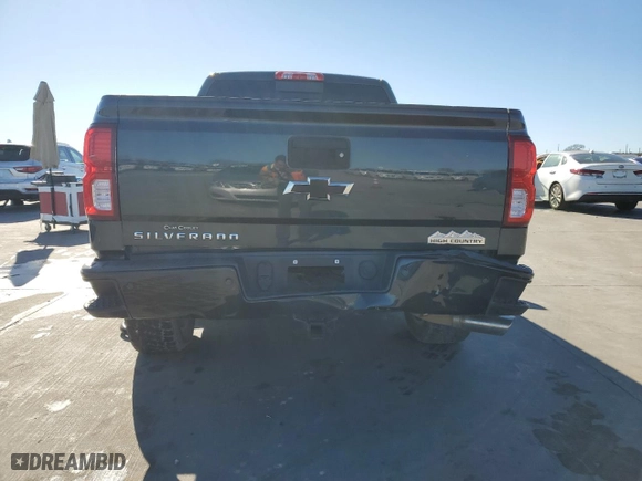 2017 Chevrolet Silverado 1500 High Country with VIN 3GCUKTEJ5HG433254, listed as a Copart auction lot 86583724 with 92,228 mi miles and Salvage Title. Bid and sale history available at carsss.com. Image 6.