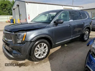 2020 Kia Telluride LX with VIN 5XYP2DHC6LG023733, listed as a Copart auction lot 59102625 with 99,279 mi miles and Salvage title. Bid and sale history available at DreamBid. Image 1.