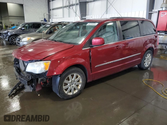 2012 Chrysler Town & Country Touring with VIN 2C4RC1BG8CR246027, listed as a Copart auction lot 69205694 with 135,477 mi miles and Salvage Title. Bid and sale history available at DreamBid. Image 1.