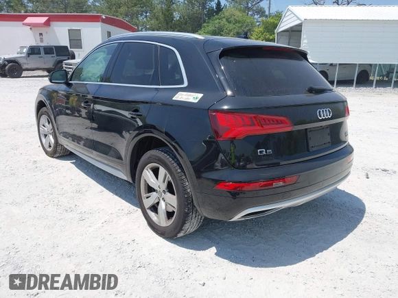 2018 Audi Q5 Premium Plus z VIN WA1BNAFY7J2231166, wystawiony jako IAAI lot #42048232 z przebiegiem 81 818 mil mil oraz . Historia ofert i sprzedaży dostępna na DreamBid. Obrazek 3.
