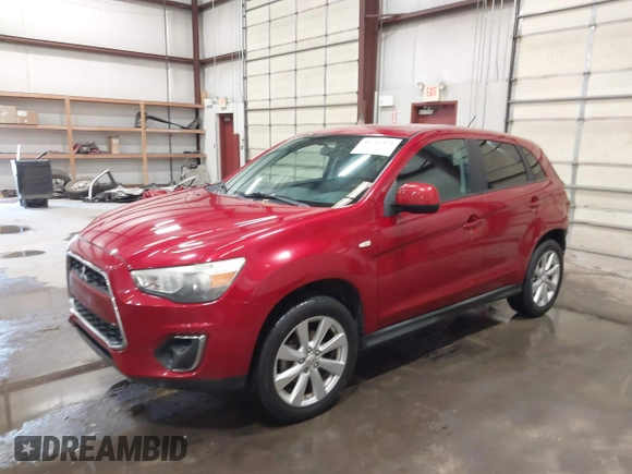 2015 Mitsubishi Outlander Sport ES with VIN 4A4AP3AU8FE001453, listed as a IAAI auction lot 41743424 with 84,528 mi miles. Bid and sale history available at carsss.com. Image 18.