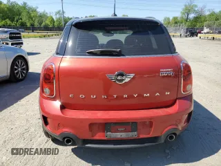 2014 MINI Countryman S with VIN WMWZC3C54EWP25321, listed as a Copart auction lot 54898515 with 48,530 mi miles and Salvage Title. Bid and sale history available at DreamBid. Image 6.