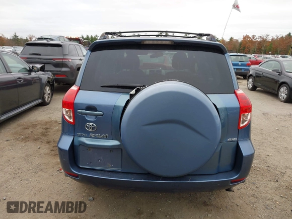 2007 Toyota RAV4 with VIN JTMBK33V675027230, listed as a IAAI auction lot 40697729 with 288,662 mi miles. Bid and sale history available at carsss.com. Image 16.