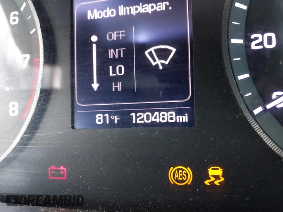 2016 Hyundai Sonata Sport with VIN 5NPE34AF5GH418008, listed as a IAAI auction lot 42233479 with 120,488 mi miles and . Bid and sale history available at DreamBid. Image 15.