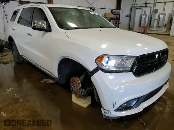 2015 Dodge Durango SXT with VIN 1C4RDHAG6FC789171, listed as a Copart auction lot 56335945 with 165,990 mi miles and Salvage title. Bid and sale history available at DreamBid. Image 14.