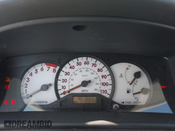 2003 Toyota Corolla CE with VIN 1NXBR38E43Z164540, listed as a IAAI auction lot 41915445 with 210,041 mi miles and . Bid and sale history available at DreamBid. Image 7.