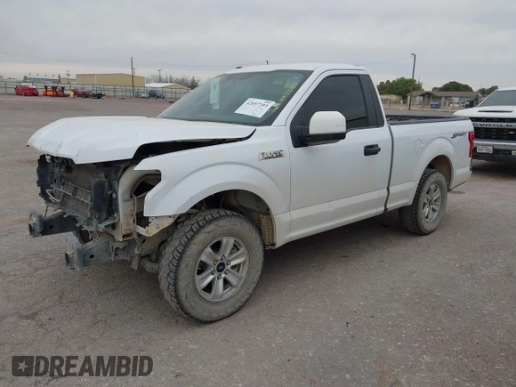 2018 Ford F-150 XL with VIN 1FTMF1CB6JKF34886, listed as a IAAI auction lot 42057393 with 129,936 mi miles and . Bid and sale history available at DreamBid. Image 18.