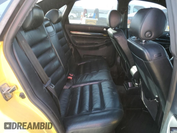 2001 Audi S4 with VIN WAURD68D61A092472, listed as a Copart auction lot 44989545 with 165,067 mi miles and Salvage Title. Bid and sale history available at carsss.com. Image 10.