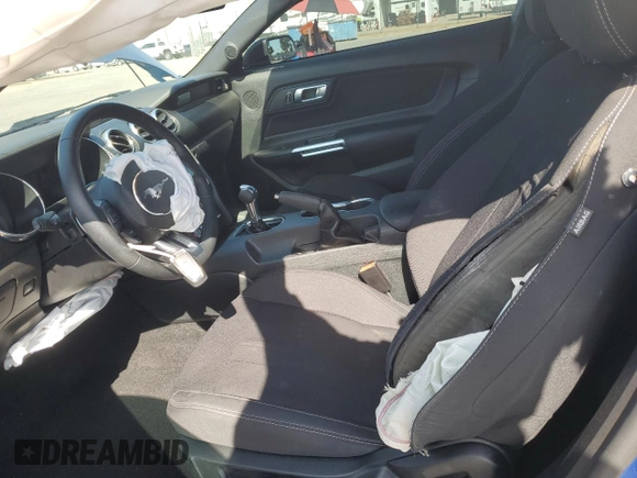 2023 Ford Mustang EcoBoost with VIN 1FA6P8TH1P5107731, listed as a Copart auction lot 55351575 with 11,655 mi miles and Salvage title. Bid and sale history available at DreamBid. Image 7.