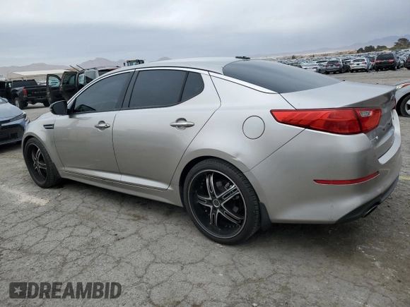 2015 Kia Optima LX with VIN KNAGM4A71F5529133, listed as a Copart auction lot 48345335 with 90,671 mi miles and Salvage Title. Bid and sale history available at carsss.com. Image 2.
