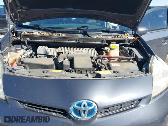 2013 Toyota Prius One with VIN JTDKN3DU8D5581720, listed as a IAAI auction lot 41710581 with 119,696 mi miles. Bid and sale history available at carsss.com. Image 10.